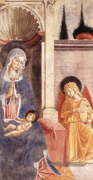 Vierge à l’Enfant Benozzo Gozzoli Peinture à l'huile